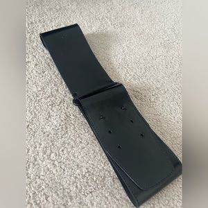 Club Monaco - Black Leather Belt